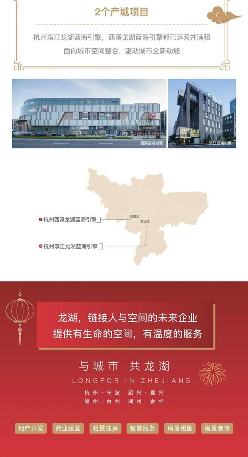 龙湖集团浙江区域新春版图 实业兴邦，深耕发展